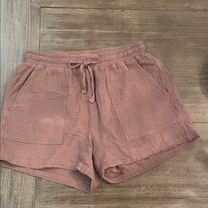 Bobi Women's gauze tan Casual Shorts